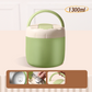 🎉Nieuwjaars Cadeau 50% KORTING!🍱1,5L Vacuümgeïsoleerde Lunchbox (Roestvrij Staal): 12 Uur Warmhouden + Lekvrij & Laagjesontwerp – Perfect Voor Onderweg!