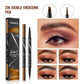 👁️ 2-In-1 Waterdichte Langdurige Oogpotlood - Perfecte Wenkbrauwen & Eyeliner!