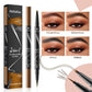 👁️ 2-In-1 Waterdichte Langdurige Oogpotlood - Perfecte Wenkbrauwen & Eyeliner!