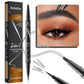 👁️ 2-In-1 Waterdichte Langdurige Oogpotlood - Perfecte Wenkbrauwen & Eyeliner!