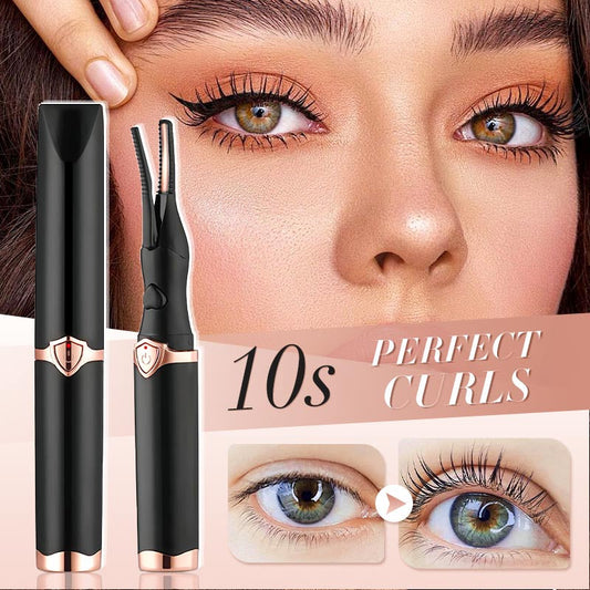✨ Verwarmde Wimperkrimper - Perfecte Wimperkrullen in 10s, 24u Houdend! ✨
