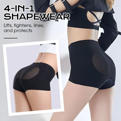 👖 Dames Hoge Taille Shapewear Broek - 4-in-1 Lichamsvorming, Heuplift & Alledaags Comfort!