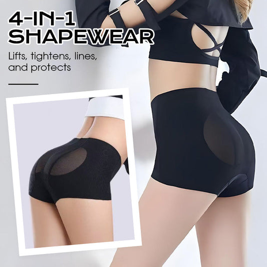 👖 Dames Hoge Taille Shapewear Broek - 4-in-1 Lichamsvorming, Heuplift & Alledaags Comfort!
