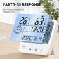 Slimme digitale bureaubladhygrometer-thermometer