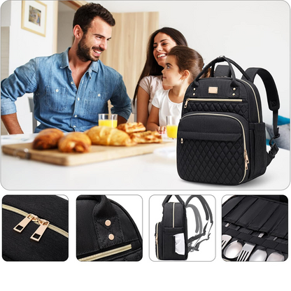 50% Korting 🎒 Multifunctionele Geïsoleerde Rugzak – Thermische Isolatie + Bestekcompartiment