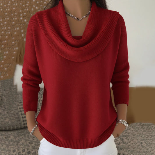 👚 Elegante Comfortabele Colkraagtrui voor Dames - Alledaagse Glamour & Dagelijks Comfort! ✨
