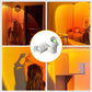 🌞Fris De Lente In Met 50% Korting!⭐LED Plafondspot met Zonsondergang-/Dageraadprojectie – Natuurlijk Licht, 350° Draaibaar, Romantische Sfeer voor Thuis of Koppels