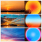 🌞Fris De Lente In Met 50% Korting!⭐LED Plafondspot met Zonsondergang-/Dageraadprojectie – Natuurlijk Licht, 350° Draaibaar, Romantische Sfeer voor Thuis of Koppels