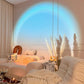 🌞Fris De Lente In Met 50% Korting!⭐LED Plafondspot met Zonsondergang-/Dageraadprojectie – Natuurlijk Licht, 350° Draaibaar, Romantische Sfeer voor Thuis of Koppels