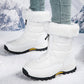 ❄️👢 Dames Antislip Winterlaarzen – Warme Binnenvoering, Gemakkelijke Rits & Duurzame Constructie (Perfect voor Sneeuw & IJs)!