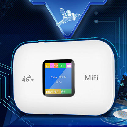 📱🌐 Draagbare Mobiele Draadloze WiFi – Overal Snel Internet, Meerdere Apparaten Ondersteunen & Lange 3000mAh Batterij (Compact Reisvriendelijk)!