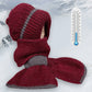 ❄️👩 Geïntegreerde Winddichte Muts Sjaal voor Dames – Warm Gebreid Ontwerp, Oorbescherming & Meerdere Kleuren (Veelzijdig voor Winteractiviteiten)!