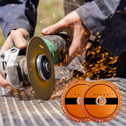🎉Nieuwjaars Cadeau 50% KORTING!🔧Diamant-Titanium Coating Composiet Snijschijf (Hurricane Koelsysteem) – 5x Langere Levensduur + 2U Continueren Zonder Oververhitting!
