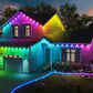🏡🌳 Slimme Waterdichte LED Strip Licht – Binnen & Buiten, Persoonlijke Kleur Effecten, IP65 Waterdicht & Makkelijke Installatie (Perfect voor Feest Decoratie)!