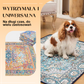 🐾🧺 Wasbare Boho-stijl Huisdiermat – Multifunctioneel, Snelle Absorptie & Antislip（Perfect voor Hondentraining & Thuisdecoratie!）