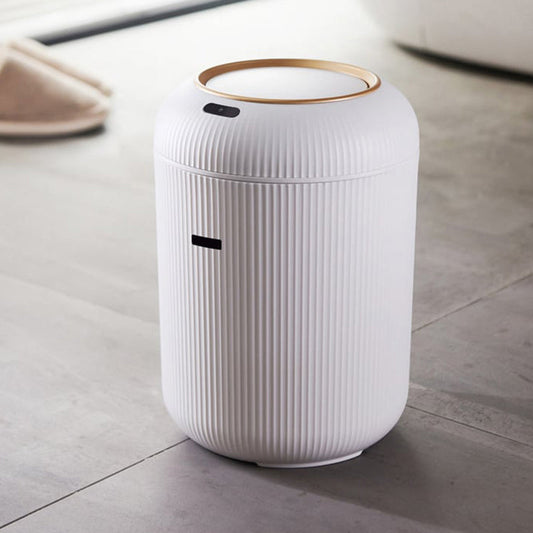 🗑️👋 Automatische Bewegingssensor Vuilnisbak – Slimme Infraroodsensor, Geurbeheersing & Stijlvol Design（Perfect voor Elk Interieur!）