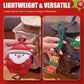 🎄🎁 Feestelijke Kerst Sleutelhanger Tasbedeltje – Charmante Kerstpersonages & Veelzijdig (Ideaal Cadeau voor Kerst!)
