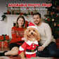 🎅🐾 Kerstman Kostuum Set voor Honden – Schattig & Comfortabel Feestelijke Outfit (Perfect voor Kerstfeestjes!)