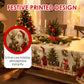 🎄🍽️ Kerstmisvakantie Bedrukt Tafelkleed – Feestelijk Thema, Vochtbestendig Polyester & Veelvoudige Maten（Perfect voor Kerstfeest Decoratie!）