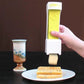 🧀🧈 Handmatige Boter & Kaas Snijder – RVS Antiaanbak Messen, Ergonomisch Grip & Snelle Snijding (Keuken Must-Have!)