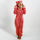 ✨🦊 Ultra-Soft Hooded Onesie voor Lounging – Pluche Stof, Speelontwerp & Comfortabele Pasvorm (Thuis Relaxen Must-Have!)