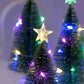 ✨ LED Mini Kerstboom Met Ster – Meerkleurige Lichten, Draadloos & Compact (Direct Kerstsfeer Op Tafel!)