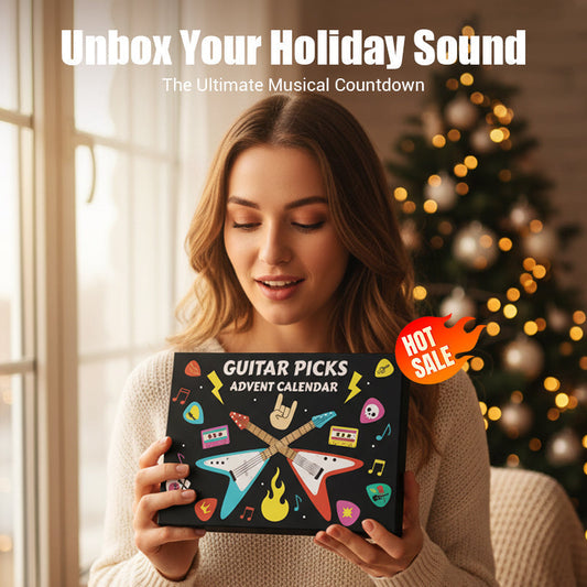 24-Daagse Kerstkalender met Gitaarplectrums