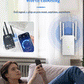 Dual-Band WiFi Booster – 1200Mbps, 4 Antennes & Door-Muur Dekking (Plug & Play, Gaming Vast!)