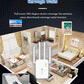 Dual-Band WiFi Booster – 1200Mbps, 4 Antennes & Door-Muur Dekking (Plug & Play, Gaming Vast!)