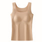 ✨ Thermisch Dames Tanktop met Ingebouwde BH – Warme, Compleet Ondersteuning & Naadloos Onzichtbaar (Winter Comfort Zonder Opblazen!)