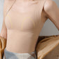 ✨ Thermisch Dames Tanktop met Ingebouwde BH – Warme, Compleet Ondersteuning & Naadloos Onzichtbaar (Winter Comfort Zonder Opblazen!)
