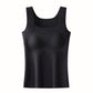 ✨ Thermisch Dames Tanktop met Ingebouwde BH – Warme, Compleet Ondersteuning & Naadloos Onzichtbaar (Winter Comfort Zonder Opblazen!)