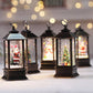 ✨ Kerst LED Kristallen Lantaarn – Magische Sneeuwvlok Effect, Draadloos & Meerdere Verlichtingsmodi (Kerstsfeer in Elke Kamer!)