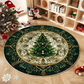 ✨ Feestelijk Rond Kerstboom Tapijt – Antislip, Gemakkelijk Schoonmaken & Warme Vloerbarrière (Kerstsfeer in Elke Kamer!)