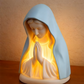 🎄Kerstdeal ALTIJD 50% KORTING!✨ Elegant Religieuze LED Nachtlamp – Sculpturaal Ontwerp, Warme Ambient Licht & Batterijbedreven (Spirituele Decoratie voor Thuis!)