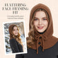 Women’s Knitted Balaclava Hood with Buttons