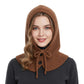 Women’s Knitted Balaclava Hood with Buttons