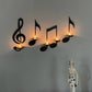 ✨ Netherlshop™ Muzieknoot Wandkandelaar – Unieke Wanddecoratie, Warme Ambiance & Muzikale Stijl (Breng Emotie & Stijl in Huis!)