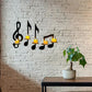 ✨ Netherlshop™ Muzieknoot Wandkandelaar – Unieke Wanddecoratie, Warme Ambiance & Muzikale Stijl (Breng Emotie & Stijl in Huis!)