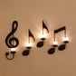 ✨ Netherlshop™ Muzieknoot Wandkandelaar – Unieke Wanddecoratie, Warme Ambiance & Muzikale Stijl (Breng Emotie & Stijl in Huis!)