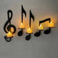 ✨ Netherlshop™ Muzieknoot Wandkandelaar – Unieke Wanddecoratie, Warme Ambiance & Muzikale Stijl (Breng Emotie & Stijl in Huis!)
