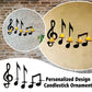 ✨ Netherlshop™ Muzieknoot Wandkandelaar – Unieke Wanddecoratie, Warme Ambiance & Muzikale Stijl (Breng Emotie & Stijl in Huis!)