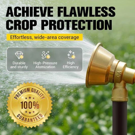 ❄️Zomerfresh 50% Korting!💦Duurzame Hogedruk Sproeikop met 14 mm Binnendraad – Instelbare Nevel voor Tuin, Kas en Landbouwspuit