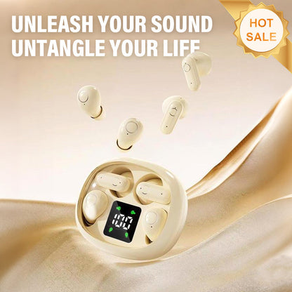 🌞Fris De Lente In Met 50% Korting!🔥"Dual-Pair" Draadloze Oordopjes (4 stuks) | Bluetooth 5.4 Hi-Fi Sound | LED-Display Oplaadcase | 2-in-1 Set voor Koppels & Power-Users