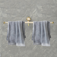 ✨ Oprolbaar Slipperrek met Zuignap – Elegante Goudaccenten, Boorvrije Installatie & Multifunctioneel Ontwerp (Tuinig Slippers & Handdoeken in Badkamer & Keuken!)