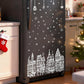 🖤Black Friday topper!✨ Kerstdorp Raamstickers Set – 78 Stuks Feestelijke Motieven, Statische Hechting & Dubbelzijdig Zichtbaar (Perfect voor Kerstdecoratie & Herbruikbaar!)