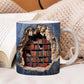 🎅 Exclusief Sinterklaasvoordeel!50% KORTING✨ Creatief 3D Boekenplank Mok (Keramiek) – Magnetronveilig, Vaatwasserbestendig & Decoratief (Perfect voor Boekenliefhebbers & Creatieve Decor!)