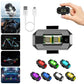 🎅 Exclusief Sinterklaasvoordeel!50% KORTING✨ LED Stroboscooplicht voor Motorfietsen (7 Kleuren) – Veiligheid Waarschuwing & Multi-Scenario – USB Oplaadbaar & Compact!