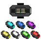 🎅 Exclusief Sinterklaasvoordeel!50% KORTING✨ LED Stroboscooplicht voor Motorfietsen (7 Kleuren) – Veiligheid Waarschuwing & Multi-Scenario – USB Oplaadbaar & Compact!