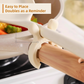 🎄Kerstdeal ALTIJD 50% KORTING!🥄 Multifunctioneel Siliconen Spatelrek voor Pannenhandvatten: Anti-Overkoken + Hittebestendig – Houd Jouw Keuken Schoon！